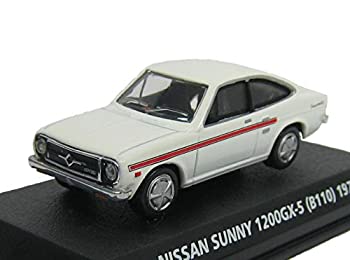 【中古】 コナミ 1/64 絶版名車コレクション Vol 1 ニッサン サニー 1200GX-5 型式B110 1972 白