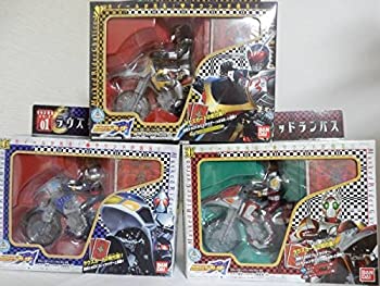 【中古】 BANDAI バンダイ BANDAI 仮面ライダーブレイド ラウズ発光 レッドランバス ブルースペイダー シャドーチェイサー フィギュア