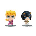 【中古】 ちみメガ バディシリーズ! ジョジョの奇妙な冒険 黄金の風 ジョルノ・ジョバァーナ&ブローノ・ブチャラティ セット 約65mm PVC製 塗装済み完成品