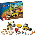 【中古】 LEGO レゴ シティ 工事現場のブルドーザー 60252