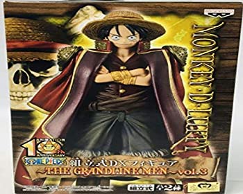【中古】 ワンピース DXフィギュア THE GRANDLINE MEN vol.3 ルフィ