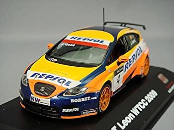 【中古】 セアトオフシャル 1/43 セアト レオン TDI 2009 WTCC #4 G.ジェネ