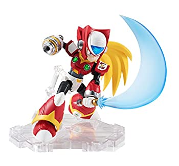 【中古】 NXEDGE STYLE ネクスエッジスタイル ロックマン[ROCKMAN UNIT] ゼロ 約100mm ABS&PVC製 塗装済み可動フィギュア