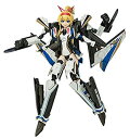 【中古】 青島文化教材社 VFG マクロスデルタ VF-31J ジークフリート 35周年アニバーサリー 全高約155mm 色分け済みプラモデル MC-02(3)