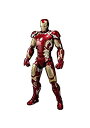 【中古】 S.H.フィギュアーツ アイアンマン マーク43 約155mm ABS&PVC&ダイキャスト製 可動フィギュア