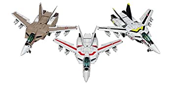 【中古】 ウェーブ 超時空要塞マクロス VF-1[A/J/S] ファイター マルチプレックス 1/100スケール 全長約15cm プラモデル MC-066