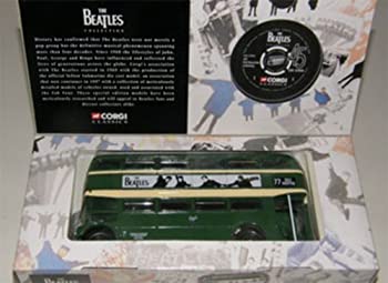 【中古】 The Beatles Corgi Collections AEC Green Routemaster Liverpool Corporation Bus