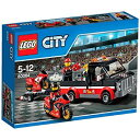 【中古】 LEGO レゴ シティ レースバイクキャリアー 60084