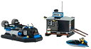 【中古】 LEGO レゴ ワールドシティ ホバークラフト&ドック13 7045