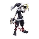 【中古】 KINGDOM HEARTS キングダムハーツ II ブリングアーツ ソラ クリスマスタウンVer. PVC製 塗装済み可動フィギュア