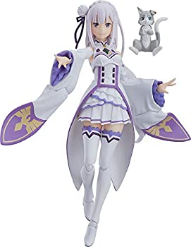[중고] figma Re:제로부터 시작하는 이세계 생활 에밀리아 논스케일 ABS&PVC제 도장이 끝난 가동 피규어