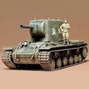 【中古】 タミヤ 1/35 ミリタリーミニチュアシリーズ KV-2(3)