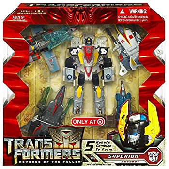 【中古】 Transformers 2: Revenge of the Fallen Exclusive 5-Figure Combiner Set Superion