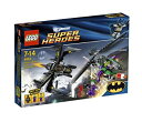 【中古】 LEGO レゴ スーパー・ヒーローズ バットウィング ゴッサム・シティーでの空中戦 6863