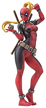 【中古】 コトブキヤ MARVEL美少女 MARVEL UNIVERSE レディ・デッドプール 1/7スケール PVC製 塗装済み完成品フィギュア