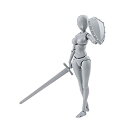 【中古】 S.H.フィギュアーツ ボディちゃん -矢吹健太朗- Edition DX SET (Gray Color Ver.) 約135mm ABS&PVC製 塗装済み可動フィギュア(3)