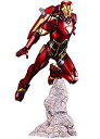 【中古】 ARTFX PREMIER MARVEL UNIVERSE アイアンマン 1/10スケール PVC製 塗装済み簡易組立フィギュア