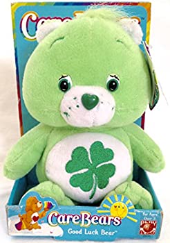 【中古】 ケアベア グリーン 約24cm ぬいぐるみ care bears good luck bear 人形 play along