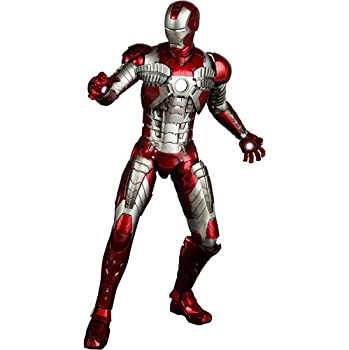 【中古】 ムービー マスターピース アイアンマン2 1/6スケールフィギュア アイアンマン マーク5