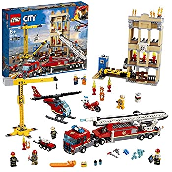 【中古】 LEGO レゴ シティ レゴシティの消防隊 60216 ブロック おもちゃ 男の子 車