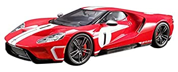 【中古】 GTスピリット 1/18 フォード GT ヘリテイジエディション レッド/ホワイトストライプ #1 完成品