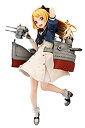 【中古】 ファニーナイツ 艦隊これくしょん 艦これ 駆逐艦 ジャーヴィス 1/7スケール ATBC-PVC製 塗装済み 完成品 フィギュア