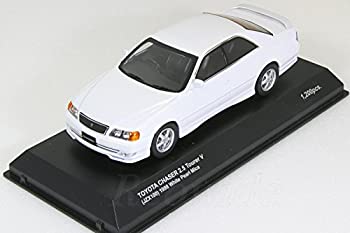 【中古】 京商 1/43 トヨタ チェイサー 2.5 ツアラーV 1998 ホワイトパール K03717WP 完成品