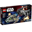 【中古】 LEGO レゴ スター・ウォーズ ダース・ベイダーのTIEアドバンスト vs Aウィング・スターファイター 75150