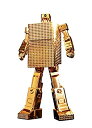 【中古】 超合金魂 黄金戦士ゴールドライタン GX-32R ゴールドライタン 24金メッキ仕上げ 約130mm (ロボ形態時) ABS&PVC&ダイキャスト製 ...