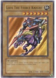 【中古】 Yu-Gi-Oh! - Gaia The Fierce Knight (LOB-006) - Legend of Blue Eyes White Dragon - 1st Edition - Ultra Rare