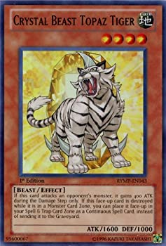 Expensive Yugioh cards Crystal Beast Topaz Ti...