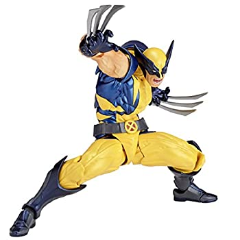【中古】 figure complex AMAZING YAMAGUCHI Wolverine ウルヴァリン 約155mm ABS&PVC製 塗装済みアクションフィギュア リボルテック