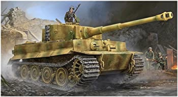 【中古】(未使用品) トランペッター 1/35 ドイツ軍 4号戦車 ティーガー1 後期生産型 プラモデル 09540