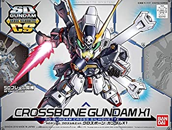 【中古】 SDガンダム クロスシルエット クロスボーン・ガンダムX1 色分け済みプラモデル