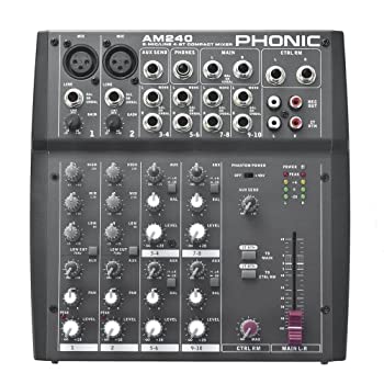 【中古】 PHONIC フォニック AM240 Mixer (ミキサー)
