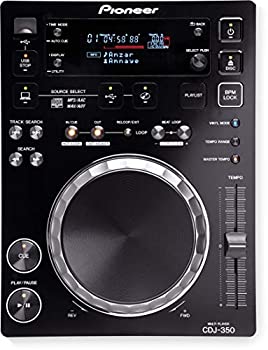 【中古】 Pioneer パイオニア DJ用CDプレーヤー ブラック CDJ-350