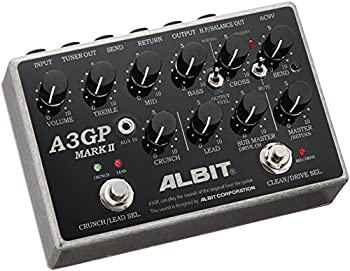 【中古】(未使用品) ALBIT GUITER PRE-AMP ギタープリアンプ A3GP MARKII