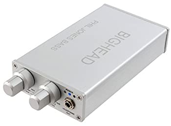 【中古】PhilJonesBassモバイルヘッドホンアンプBigHeadHA-1Silver【フィルジョーンズ】
