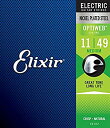【中古】 Elixir エリクサー エレキギター弦 OPTIWEB Medium .011-.049 #19102