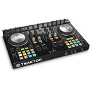 【中古】 Native Instruments 4デッキ DJコントローラー TRAKTOR KONTROL S4 MK2