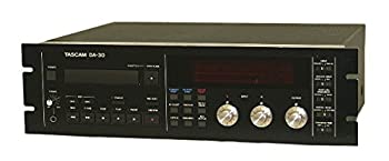 【中古】 TASCAM TEAC タスカム ティアック DA-30 ブラック DATデッキ 業務用 ラックマウント