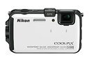 yÁz Nikon jR fW^J COOLPIX (N[sNX) AW100 i`zCg AW100WH