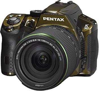 【中古】(未使用品) PENTAX デジタル一眼レフカメラ K-30 レンズキット [DA18-135mmWR] クリスタルグリーン K-30LK18-135 C-GR 15201