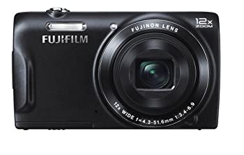 【中古】(未使用品) FUJIFILM 富士フイルム デジタルカメラ FinePix T500B 光学12倍 ブラック F FX-T500B