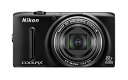 【中古】(未使用品) Nikon ニコン デジタルカメラ COOLPIX S9500 光学22倍ズーム Wi-Fi対応 マットブラック S9500BK