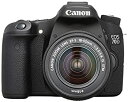 【中古】(未使用品) Canon キャノン デジタル一眼レフカメラ EOS70D レンズキット EF-S18-55mm F3.5-5.6 IS STM 付属 EOS70D1855ISSTMLK