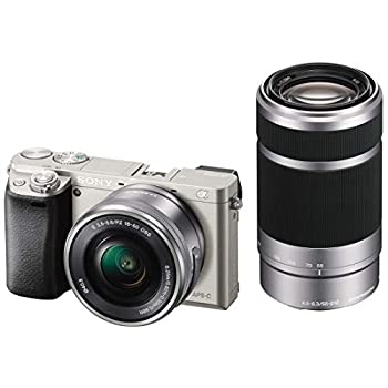 š ˡ ߥ顼쥹 6000 ֥륺󥺥å E PZ 16-50mm F3.5-5.6 OSS + E 55-210mm F4.5-6.3 OSS С ILCE-6000Y S