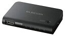 【中古】 エレコム HDMI切替器 4入力 1出力 リモコン付き 4K出力 MHL対応 プレビュー機能 ブラック DH-SWP41BK(2)