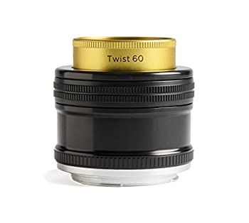 【中古】 Lensbaby lb 7℃ツイスト60 EFレンズ 接続用ケース付き