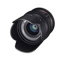【中古】 Rokinon cv21 m-e 21mm t1.5コンパクトHigh Speed Wide Angle Cineレンズfor SONY e-mount ブラック(2)